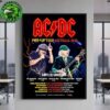ACDC PWR UP Tour Australia 2025 Dates List For City Melbourne Sydney And Adelaide Perth Brisbane Home Decor Poster Canvas