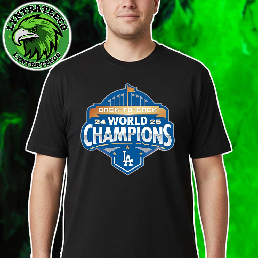 Congrats Los Angeles Dodgers Are Back-To-Back 2025 World Series Champions Vintage T-Shirt