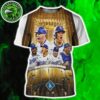 Decoy 2X World Series Champion 2025 Los Angeles Dodgers MLB World Series Champions 2025 All Over Print T-Shirt