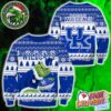 NCAA Indiana Hoosiers Football x Grinch Holiday Christmas Xmas Ugly Christmas Sweater 2025