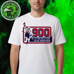 Official Alexander Ovechkin Is The Leagues First Player To Score At Least 900 Goals Unisex T-Shirt