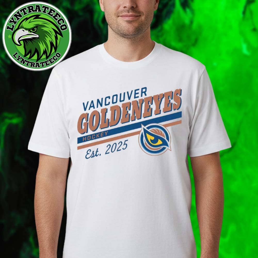 PWHL Vancouver Goldeneyes Est 2025 Sportiqe Graphic Duke Unisex T-Shirt