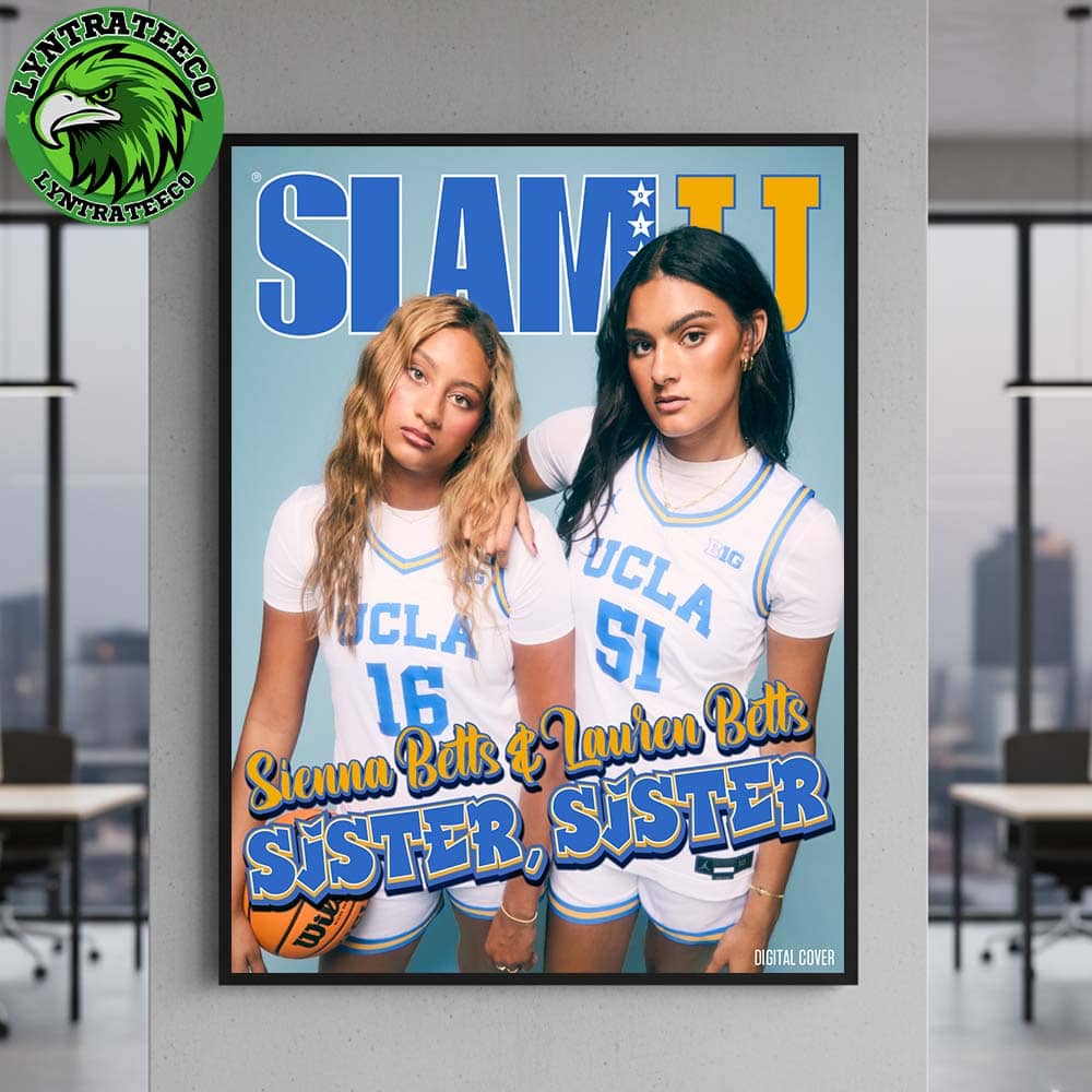 SLAMU 12 Sister Sister Cover Sienna Betts And Lauren Betts Home Decor Poster Canvas SLAMU 12 Sister Sister Cover Sienna Betts And Lauren Betts Home Decor Poster Canvas