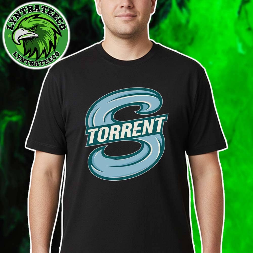 Seattle Torrent Hockey Logo Team PWHL 2025 Vintage T-Shirt