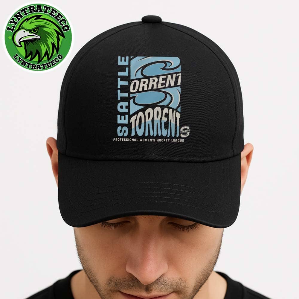 Seattle Torrent Professional Womens Hockey League Stadium Essentials Pop Up PWHL Classic Cap Snapback Hat