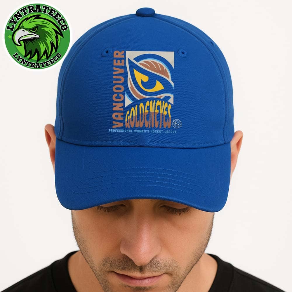 Vancouver Goldeneyes Professional Womens Hockey League Stadium Essentials Pop Up PWHL Classic Cap Snapback Hat
