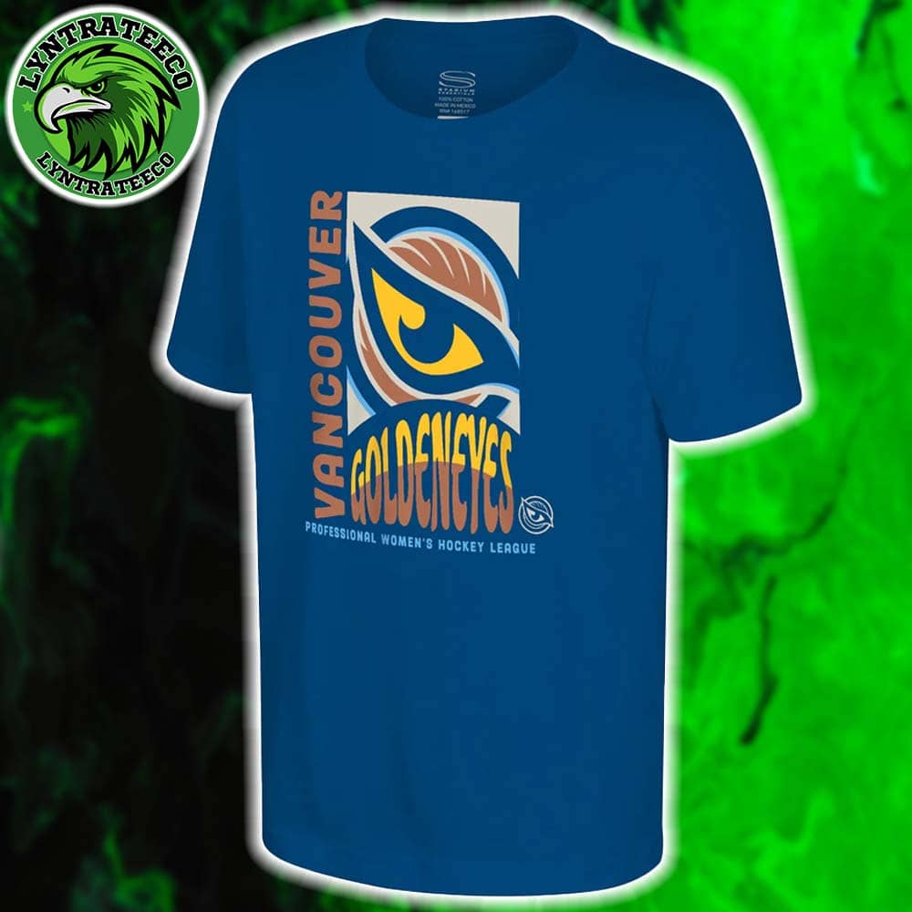 Vancouver Goldeneyes Professional Womens Hockey League Stadium Essentials Pop Up PWHL Unisex T-Shirt