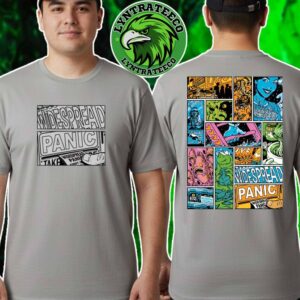 Widespread Panic 2025 Richmond VA Event Tee By Matt Bahr For Allianz Amphitheater at Riverfront September 12 2025 T-Shirt